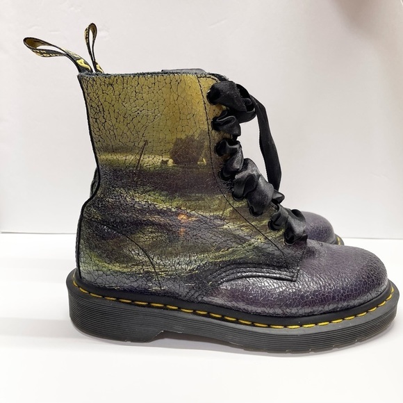 Dr Martens Fisherman JMW William Turner Tate 1460 Pascal Boots - Picture 3 of 7